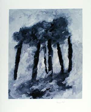 Armando - Handgesigneerde giclee: Landschap verkocht voor € 95!