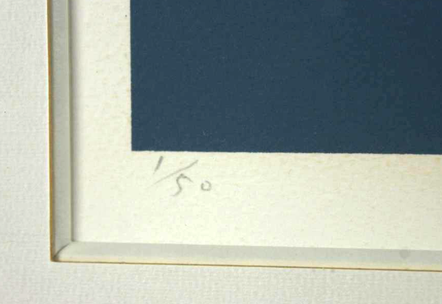 Kenji Nagai - Zeefdruk, Ingelijst kopen? Bied vanaf 99!