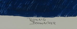 Ronald Boonacker - Zeefdruk, Essaouira - Ingelijst kopen? Bied vanaf 60!