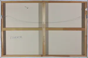 Theo Broeren - Acryl op doek, Mirror kopen? Bied vanaf 80!