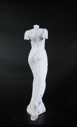 Eva Steiner - Groot gewit bronzen beeld, Facile kopen? Bied vanaf 1500!