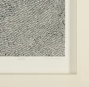 Jan Schoonhoven - Siebdruck "XXIV" - minimalistisches Meisterwerk - hochwertig gerahmt kopen? Bied vanaf 1190!