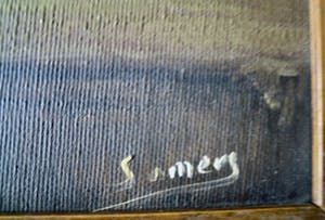 Niet of onleesbaar gesigneerd - Stilleven gesigneerd Somers - met certificaat. kaufen? Bieten Sie von 10!