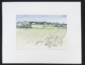 Wim de Bruin - Aquarel op papier, Bretagne kopen? Bied vanaf 1!