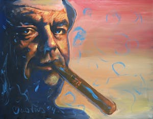 Peter Donkersloot - en Justus Donker - Handbeschilderde giclée, Jack Nicholson kopen? Bied vanaf 1!