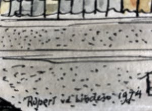 Rupert van der Linden - Blik op de Munttoren Amsterdam kopen? Bied vanaf 35!