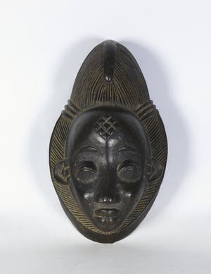 Punu - Brons, Masker kopen? Bied vanaf 200!