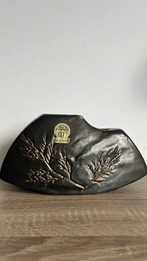Buy Ruscha - Handgefertigter Kerzenhalter aus Keramik? Bid from 49!