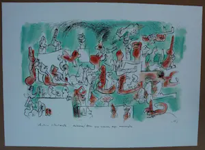 Roberto Matta - Litho: pour Jorn - 1976 kopen? Bied vanaf 199!