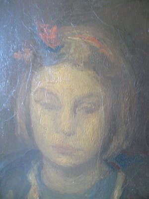 Cornelis Koning - Portret van een meisje kopen? Bied vanaf 100!