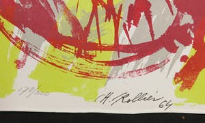 Charles Rollier - Litho uit portfolio Documenta Geigy. Das Unbehagen in der Kunst (1965) kopen? Bied vanaf 40!
