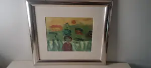 Eugène Brands - Meisje in 't veld kopen? Bied vanaf 25!