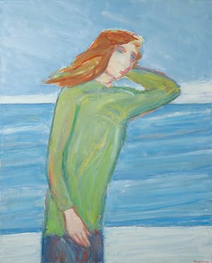 Paul Overhaus - Olieverf op doek, Uitwaaien - Ingelijst kopen? Bied vanaf 1!