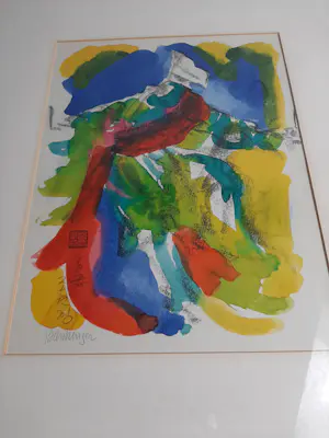 Cees Bantzinger - Aquarel, Z.T kopen? Bied vanaf 40!
