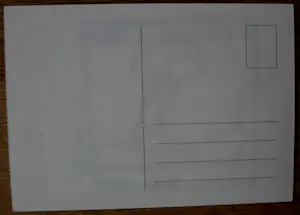 Herman Brood - Stifttekening op papier(ansichtkaart): Prachtige boot, wat nu? - 1993 kopen? Bied vanaf 295!