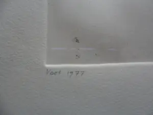 Wilfred Voet - Ets. Titel, "twee vazen bloemen". kopen? Bied vanaf 25!