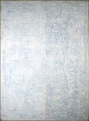 Arnold van Herpen - Acryl op board, Zonder titel - Ingelijst (Zeer groot) verkocht voor € 1!