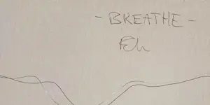 Edo Kaaij - acryl op doek: breath kopen? Bied vanaf 1999!