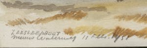 Han Krug - Aquarel "Zeesleepboot Nieuwe Waterweg" 1951 kopen? Bied vanaf 25!