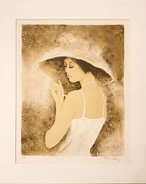 Bernard Charoy - Meisje met parelsnoer kopen? Bied vanaf 45!