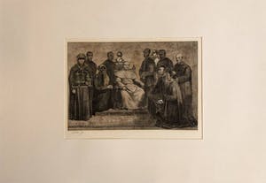 Ed Merk - Bewerkte collage van oude gravures - Het H. Experiment kopen? Bied vanaf 1!