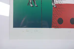 Helmut Böhm - Ets, West East- Ingelijst kopen? Bied vanaf 40!