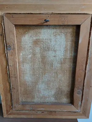 Walter Neuhof - Olieverf op doek - Stadsgezicht met kippen kopen? Bied vanaf 70!