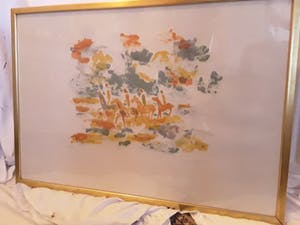 Friso ten Holt - 1966,8/190,Ingelijst,gesign. kopen? Bied vanaf 60!