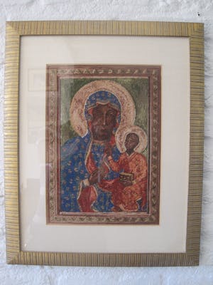 Heiligenbeeld - Icoon Zwarte Madonna van Czestochowa. kopen? Bied vanaf 45!