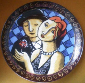 Jacques Tange - Bord "2 life" kopen? Bied vanaf 25!