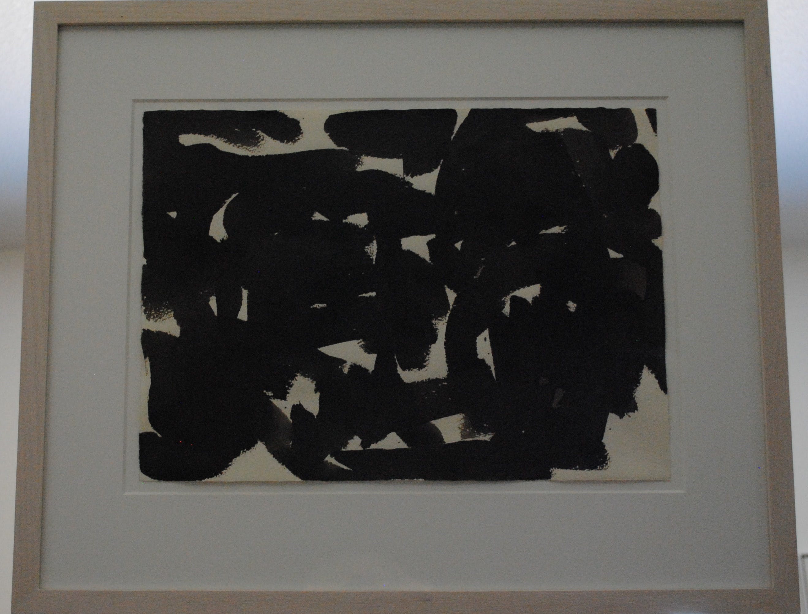 Arie Berkulin - aquarel 2007 - z.t. - ingelijst verkocht voor € 215!