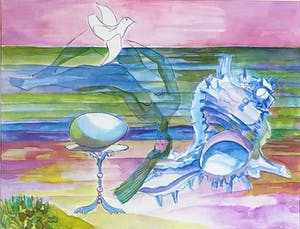 Joe Wols - Lot van drie gouache tekeningen op papier kopen? Bied vanaf 1!