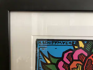 Henk Schiffmacher - Love - zeefdruk kopen? Bied vanaf 85!