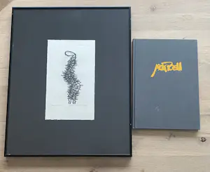 Jack Poell - monoprint 1994 inclusief boek kopen? Bied vanaf 85!