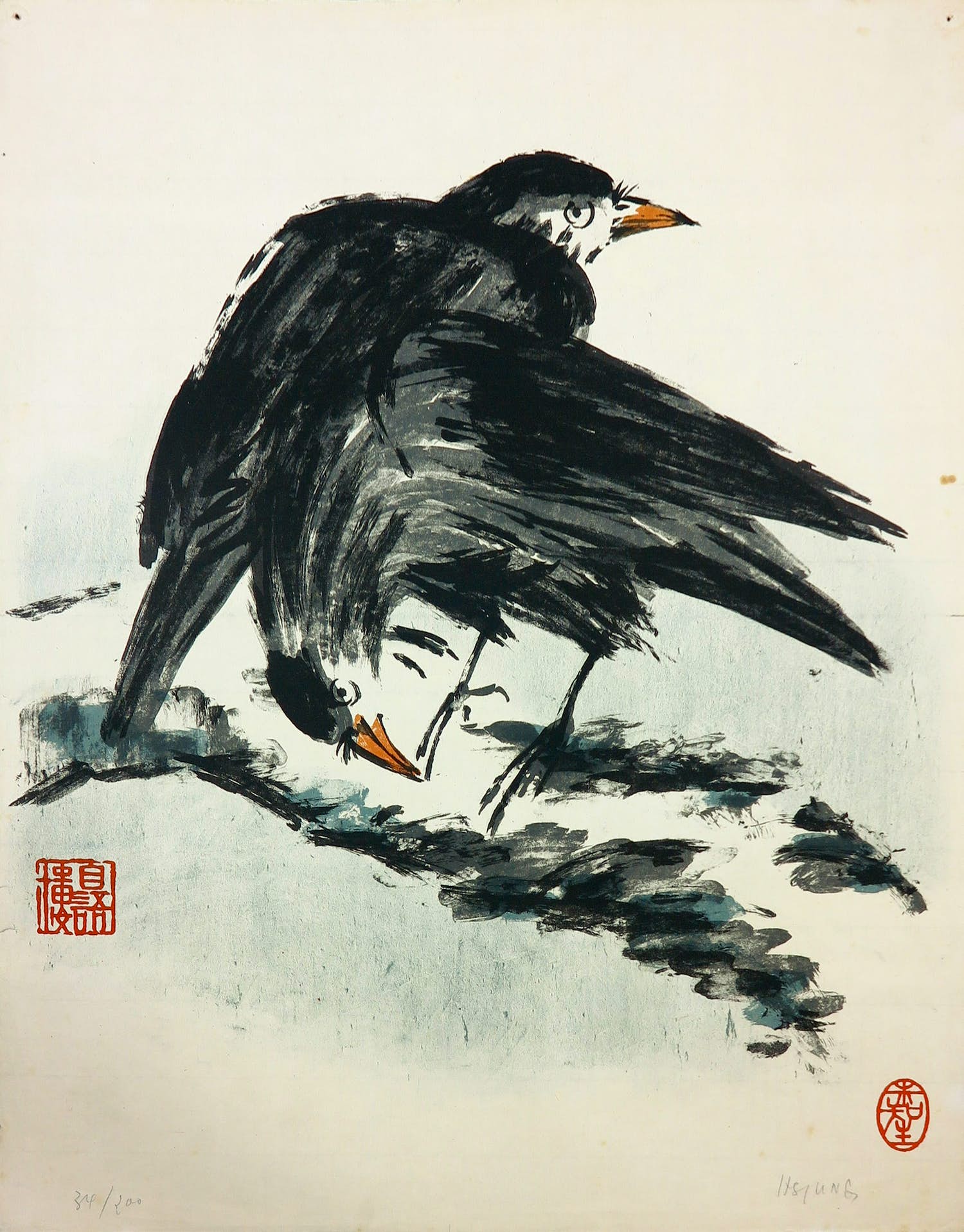 Ping - Ming Hsiung - Vogels verkocht voor € 50!