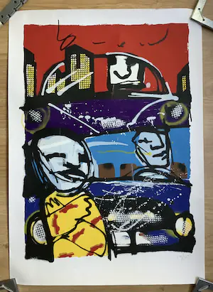Herman Brood - “City streets” (met coa van st. HB-M) kopen? Bied vanaf 450!