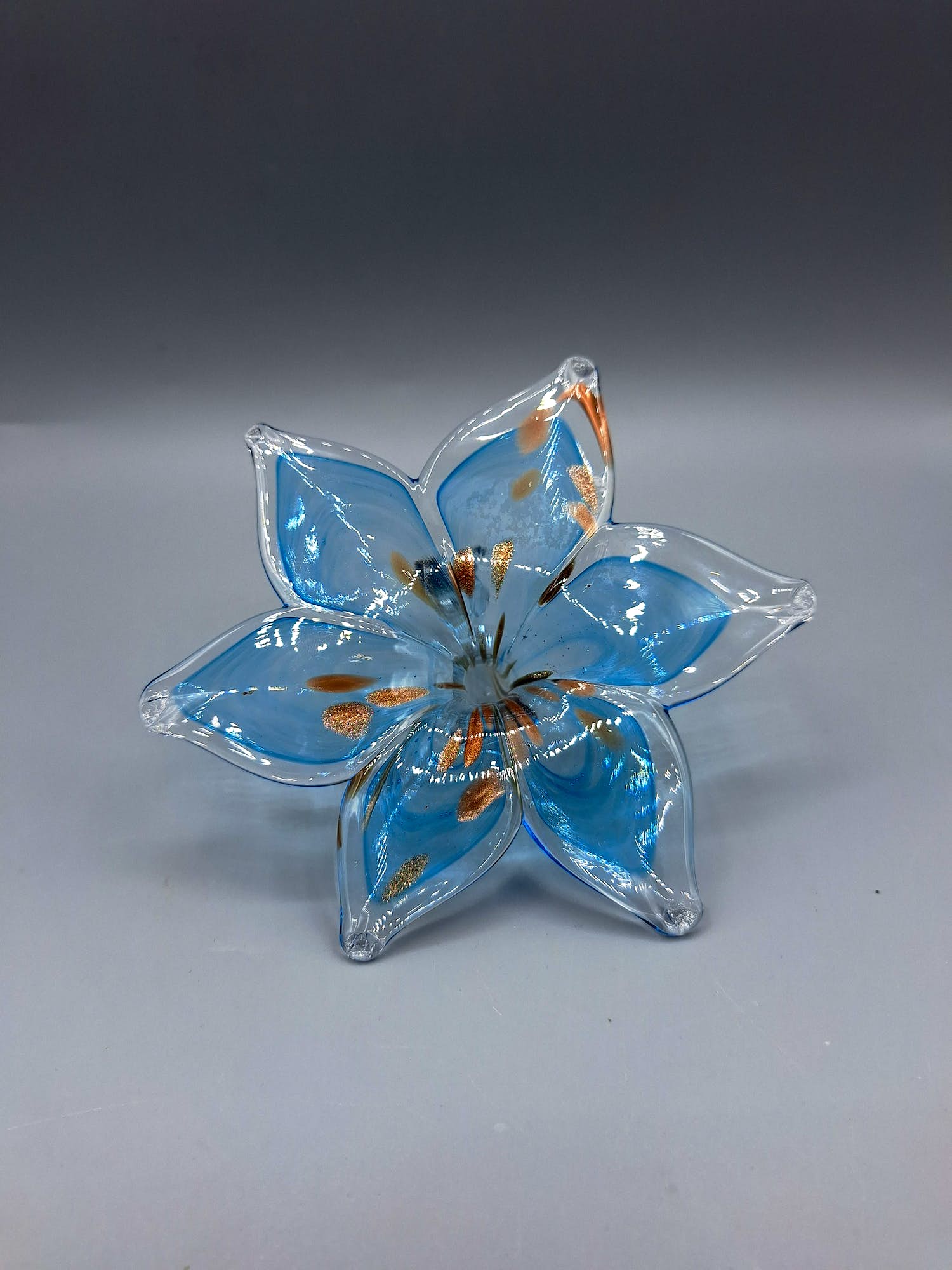 Cenedese - Prachtig handgeblazen glazen bloem Murano glas 13 x 8 cm kopen? Bied vanaf 1!