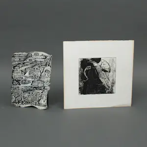 Ernst Vijlbrief - Collectie werken op papier, jaren zestig en zeventig (2x) kaufen? Bieten Sie von 40!
