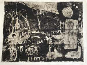 Jan Montyn - over de horizon verkocht voor € 100!