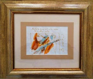 Herman Brood - Echt, geniet van agressie (SCHITTEREND INGELIJST!) kopen? Bied vanaf 595!