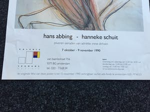 Buy Hans Abbing - Zeefdruk voor AIDS fonds? Bid from 40!