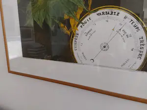 Joost Minnigh - Zonnebloem met barometer. kopen? Bied vanaf 75!