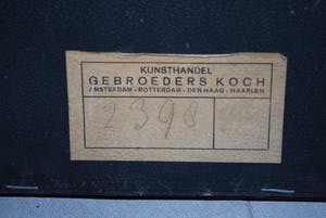 Cornelis Brandenburg - Heldere ets van de O.Z. Achterburgwal Amsterdam kopen? Bied vanaf 70!