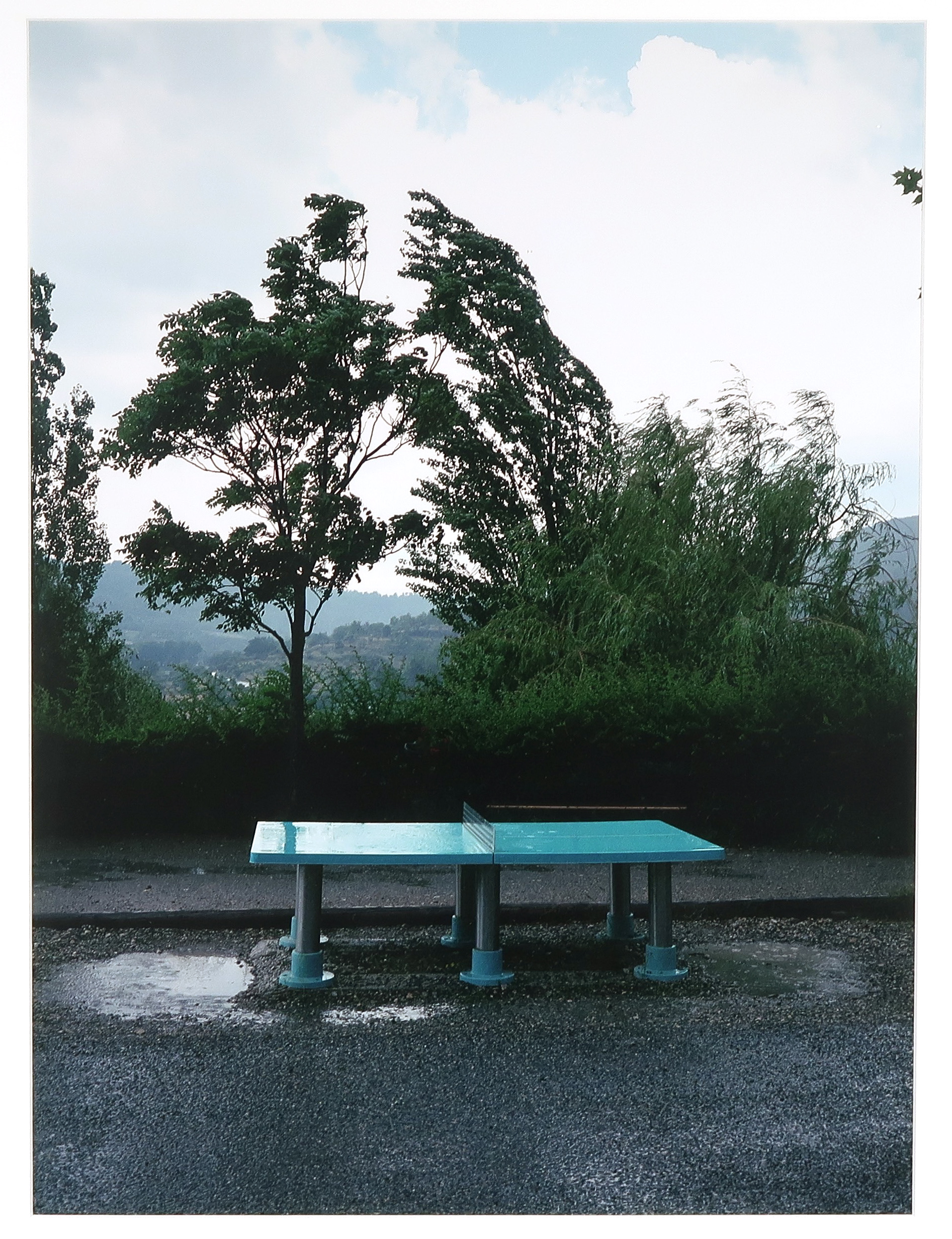 Wilfried Zwaans - Foto, Z.T. pingpongtafel - Ingelijst (Groot) kopen? Bied vanaf 80!