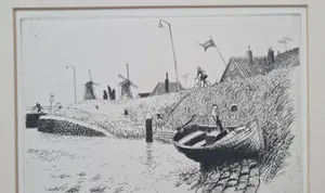 Herman Berserik - Wemeldingen - handgesigneerde ets kopen? Bied vanaf 80!
