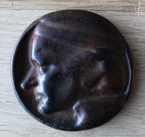 Piet Esser - bronzen penning: Wilfried Put verkocht voor € 110!