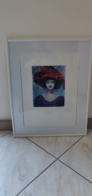 Ernst Fuchs - Frau . kopen? Bied vanaf 45!