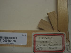 Erna van Mondfrans - Fraai verstild realistisch olieverf "Michele Venetie Landschap" gesigneerd kopen? Bied vanaf 10!