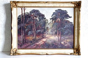 Adriaan Terhell - Boslandschap kopen? Bied vanaf 50!