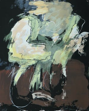 Gerard Dekker - Zeefdruk, Zonder titel kopen? Bied vanaf 1!